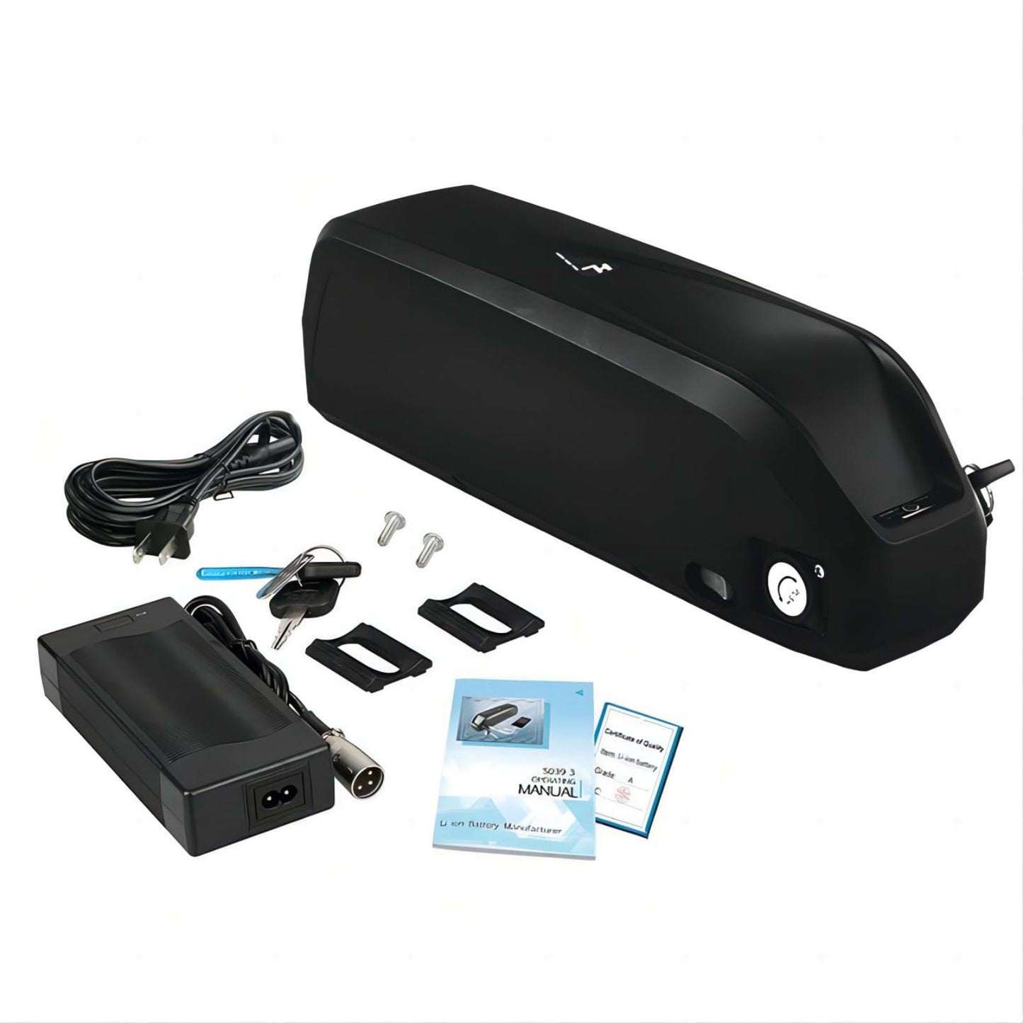 Ebike Battery 36V/48V/52V Hailong 03 Electric Lithium-ion Bike Battery with Charger for 250W- 1500W Moto